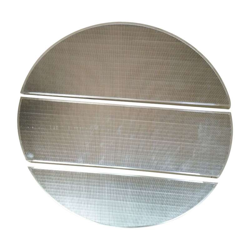 stainless steel wedge wire Lauter Tun false bottom screen made in sections 