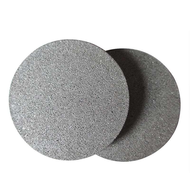 sintered metal filter disc