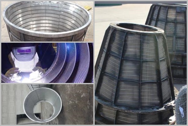 Classification of centrifuge screen basket