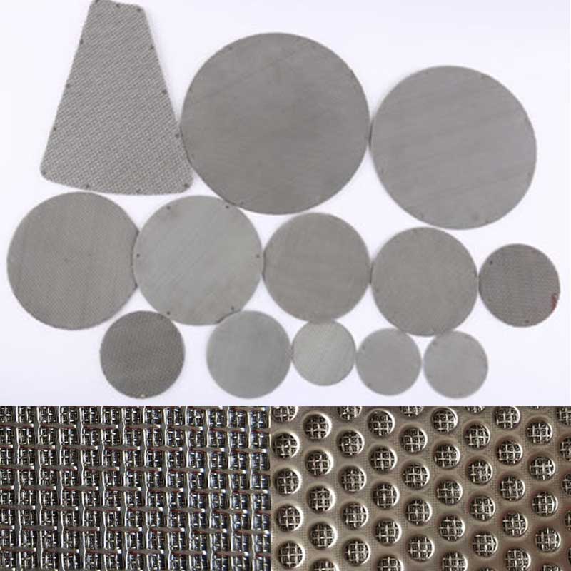 multi layer Sintered wire Mesh filter disc tube hot sales