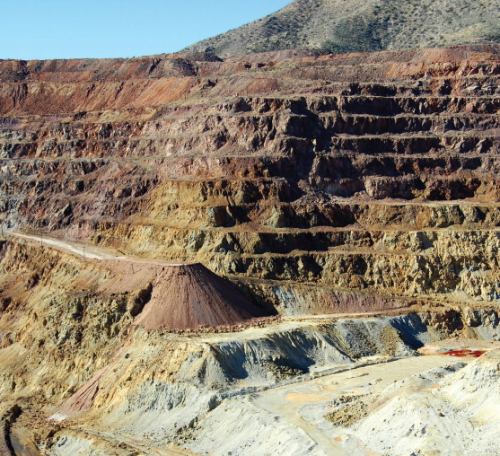 Mining screen panel medtia for coal mineral