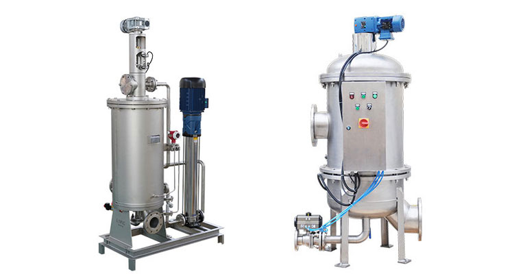 Automatic backwash self-cleaning filters