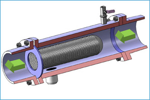 wedge wire Resin Trap Screen filters