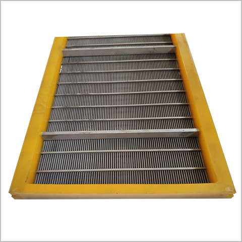 wedge wire Polyurethane screen Filter media