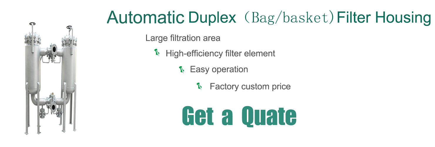 Duplex Filter Housing factory quote