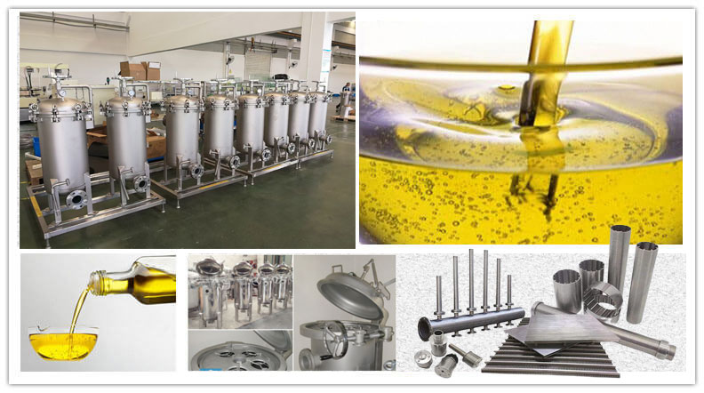 filter housings for Edible Oil Production