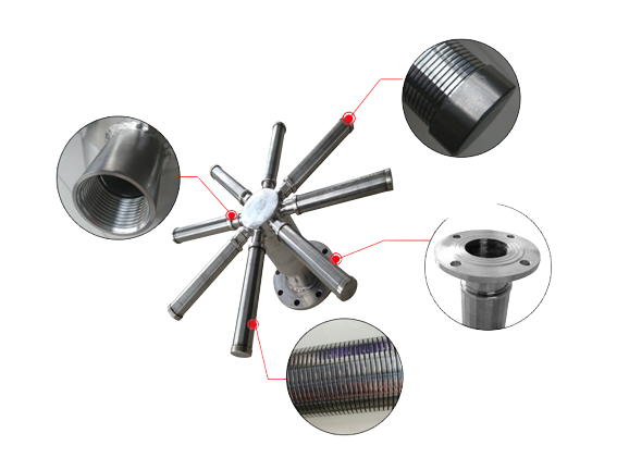 Wedge Wire lateral assembly advantage