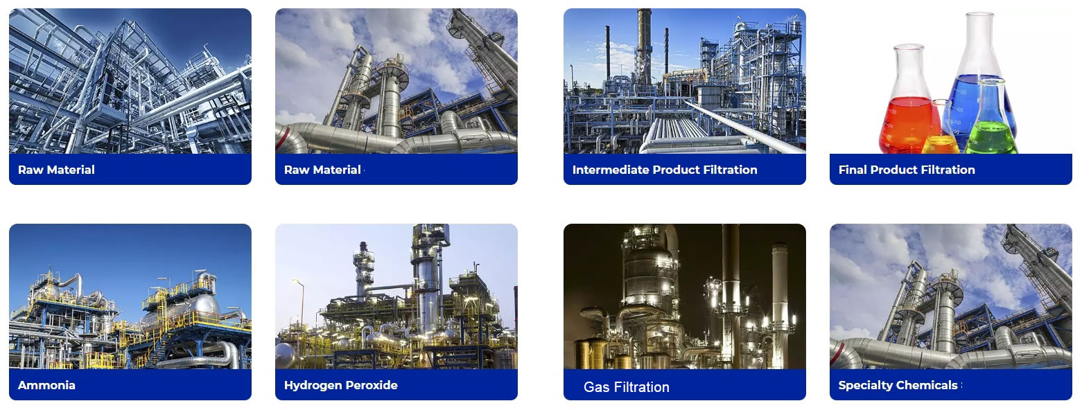 chemical plant filtration equipment