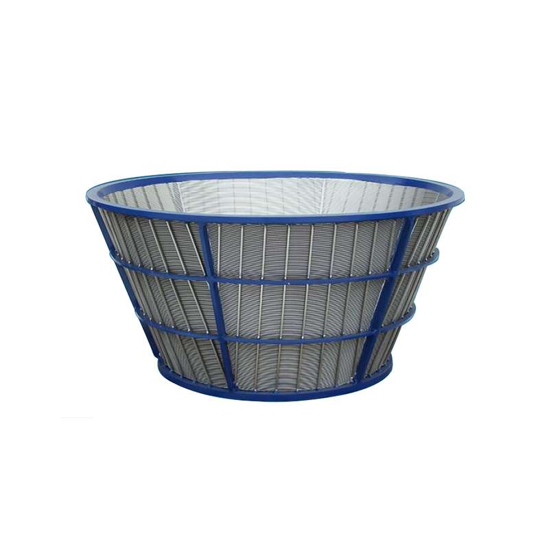 Wedge wire screen centrifuge baskets manufacturer China