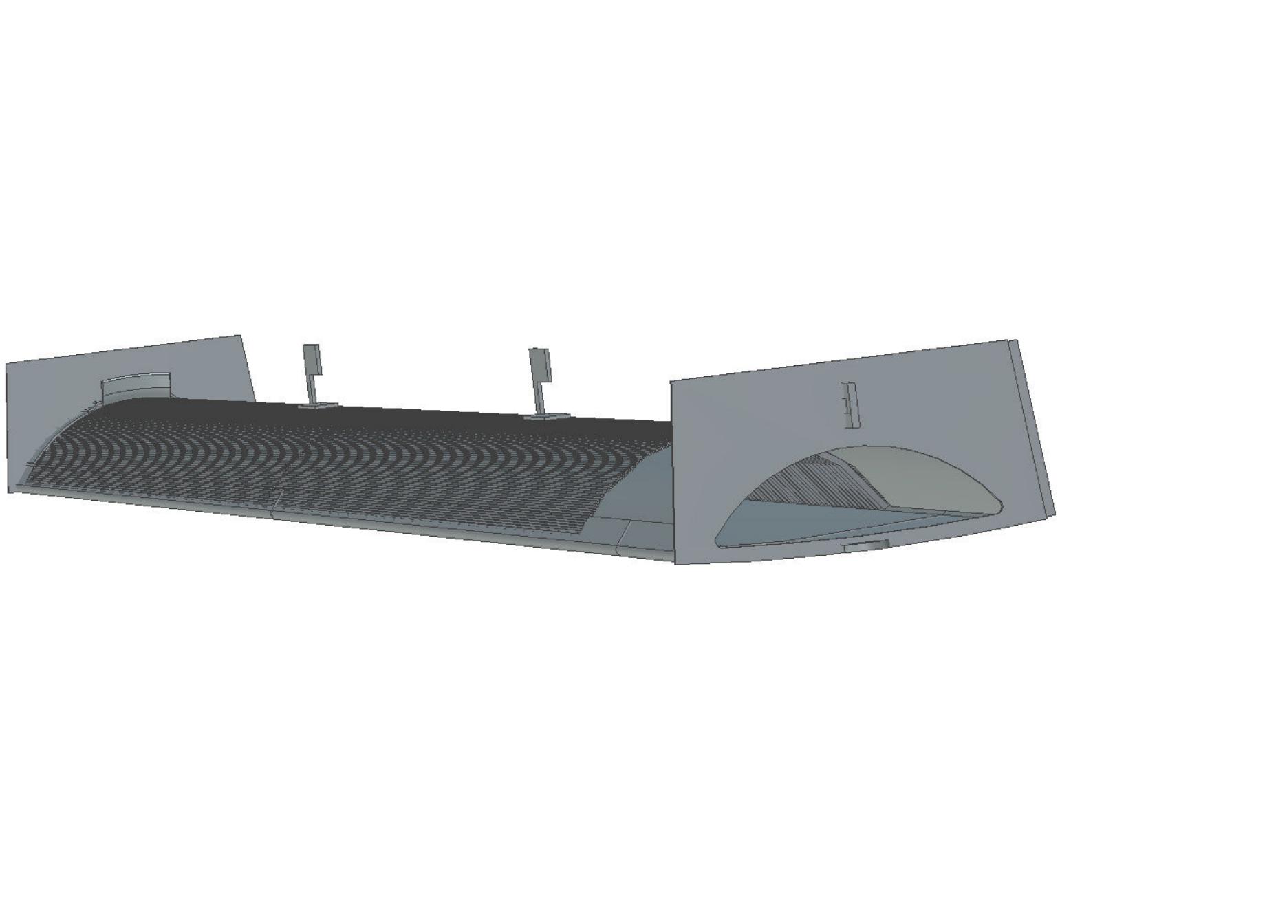 Johnson screen Scallop for Radial Flow Reactor Internals