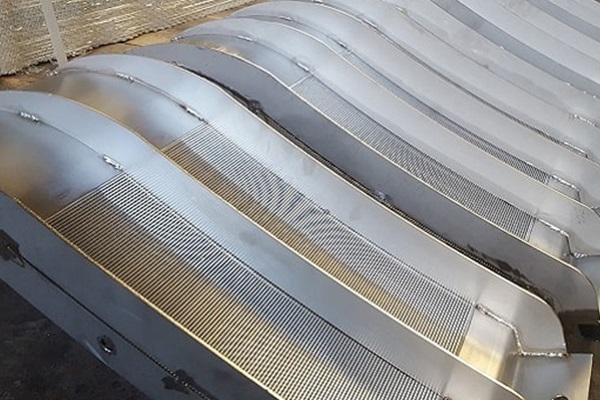 Self-cleaning Coanda screen, wedge wire Coanda screen, manufacturer