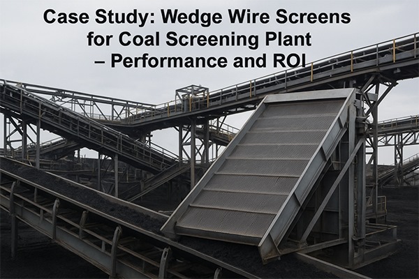 Case Study: Wedge Wire Screens for Coal Screening Plant - Performance and ROI
