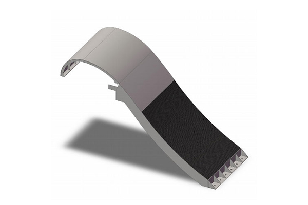 Coandă effect intake screen, Coanda intake screen, Wedge wire Coandă screen, stainless steel intake screen, manufacturer