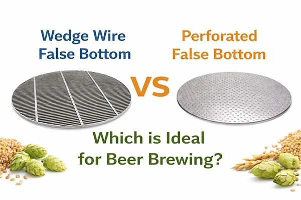 Wedge Wire False Bottom vs. Perforated False Bottom: Which is Ideal for Efficient Beer Brewing?