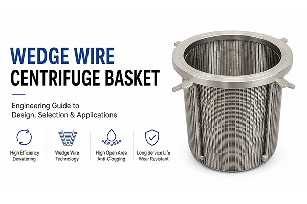 Wedge Wire Centrifuge Basket – Engineering Guide to Design, Selection