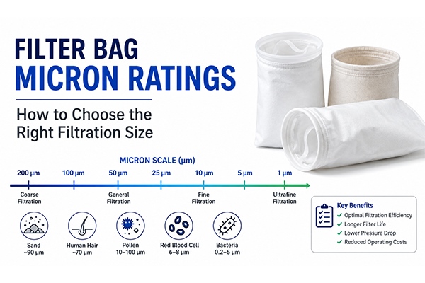 Filter Bag Micron Ratings Explained: How to Choose the Right Filtration Size Filter Bag Micron Ratings Explained: How to Choose the Right Filtration Size