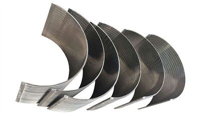 OEM Sieve Bend screen options of all sizes