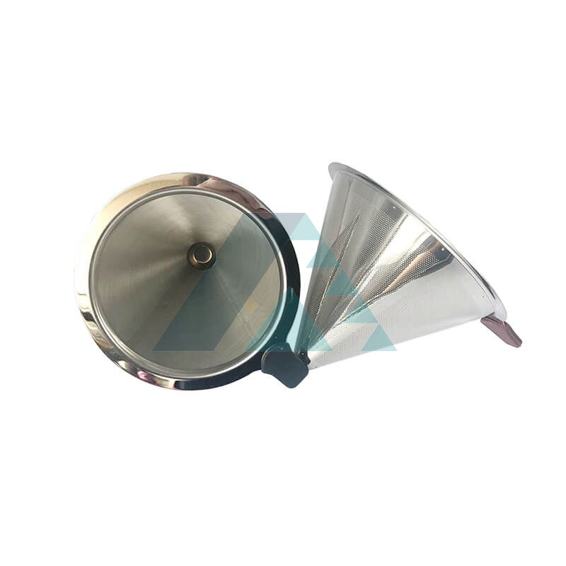 Stainless Steel Mesh Filter Cones for Coffee Brewing