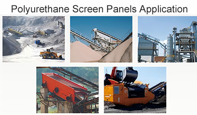 Polyurethane Screen Panels Application