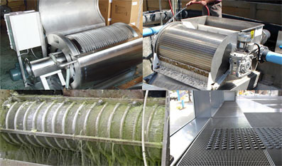 Efficient Rotary Drum Sieves