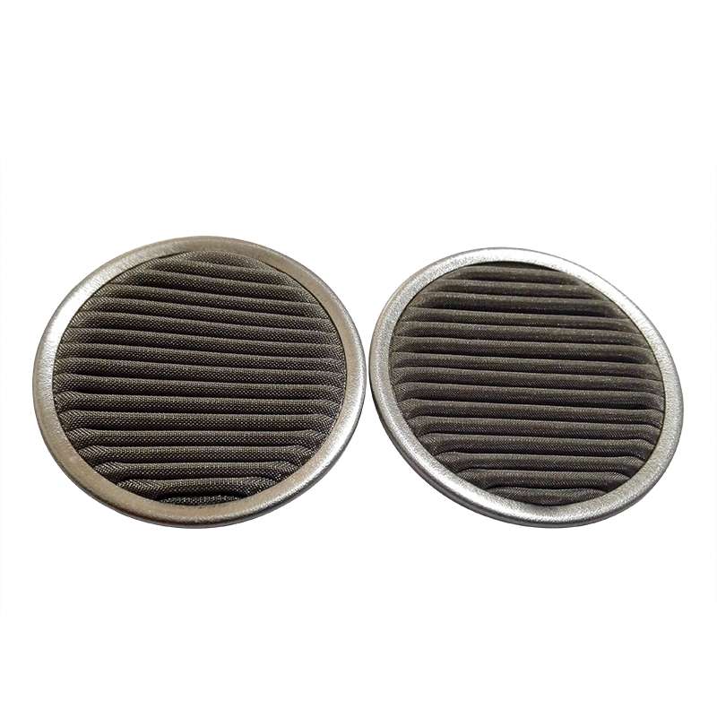 Pleated Wire Mesh Filter Disc