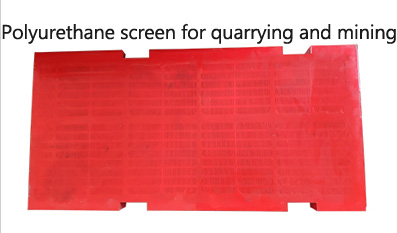 Mining Screening Media: Polyurethane screen and Rubber