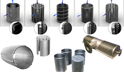 Wedge Wire Screen for Riverbank Filtration Systems