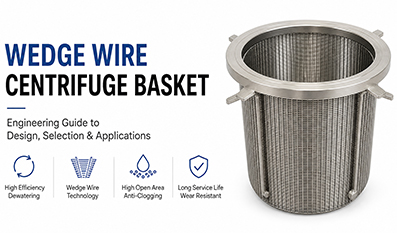 Wedge Wire Centrifuge Basket – Engineering Guide to Design, Selection & Applications