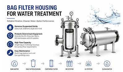 Bag Filter Housing for Water Treatment