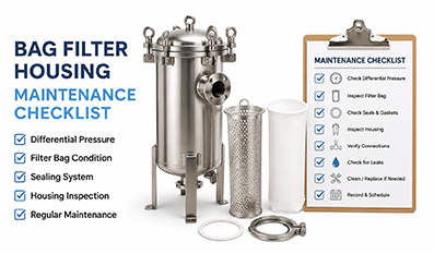 Bag Filter Housing Maintenance Checklist: Inspection Guide