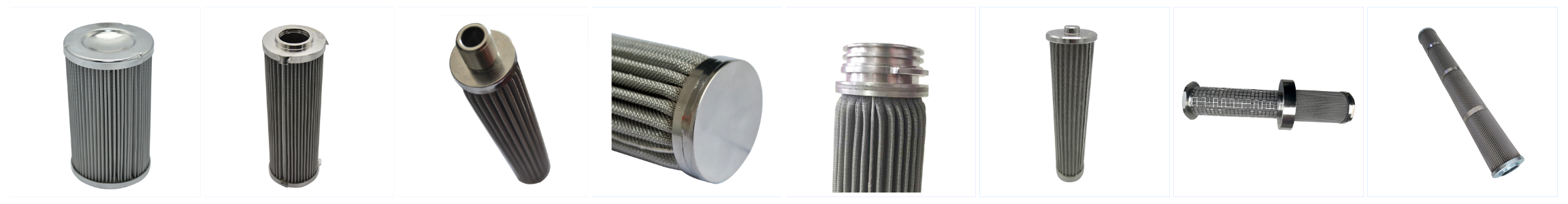 Stainless steel wire mesh Pleated Filter cartridge types