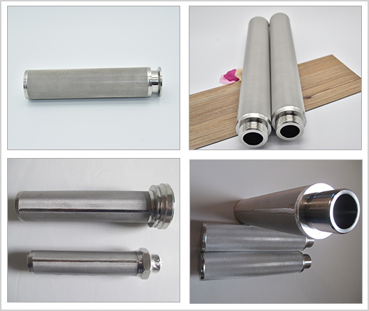 Sintered wire mesh Candle Filter cartridge